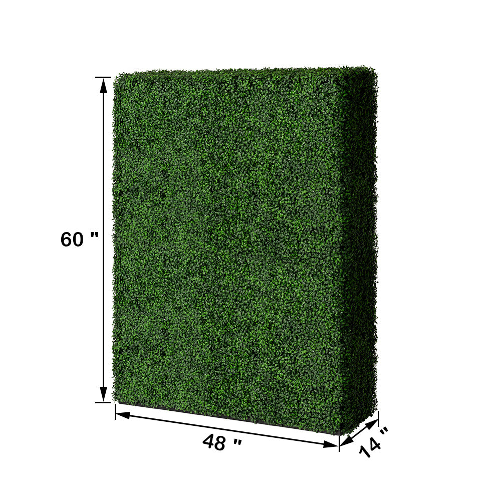Artigwall® Artificial Boxwood Hedge Wall without Planter Box 30"H/46"H/60"H/90"H