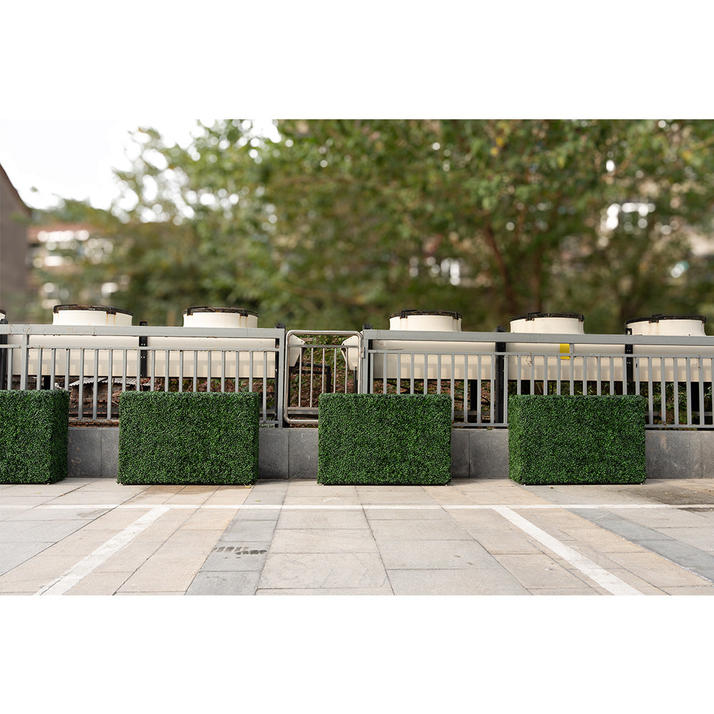 Artigwall® Artificial Boxwood Hedge Wall without Planter Box 30"H/46"H/60"H/90"H