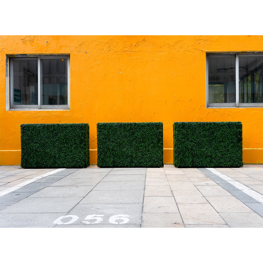 Artigwall® Artificial Boxwood Hedge Wall without Planter Box 30"H/46"H/60"H/90"H