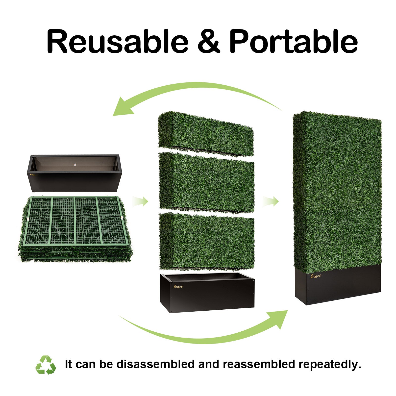 96-inch_hedge_wall_disassembly_and_assembly_diagram_by_Artigwall