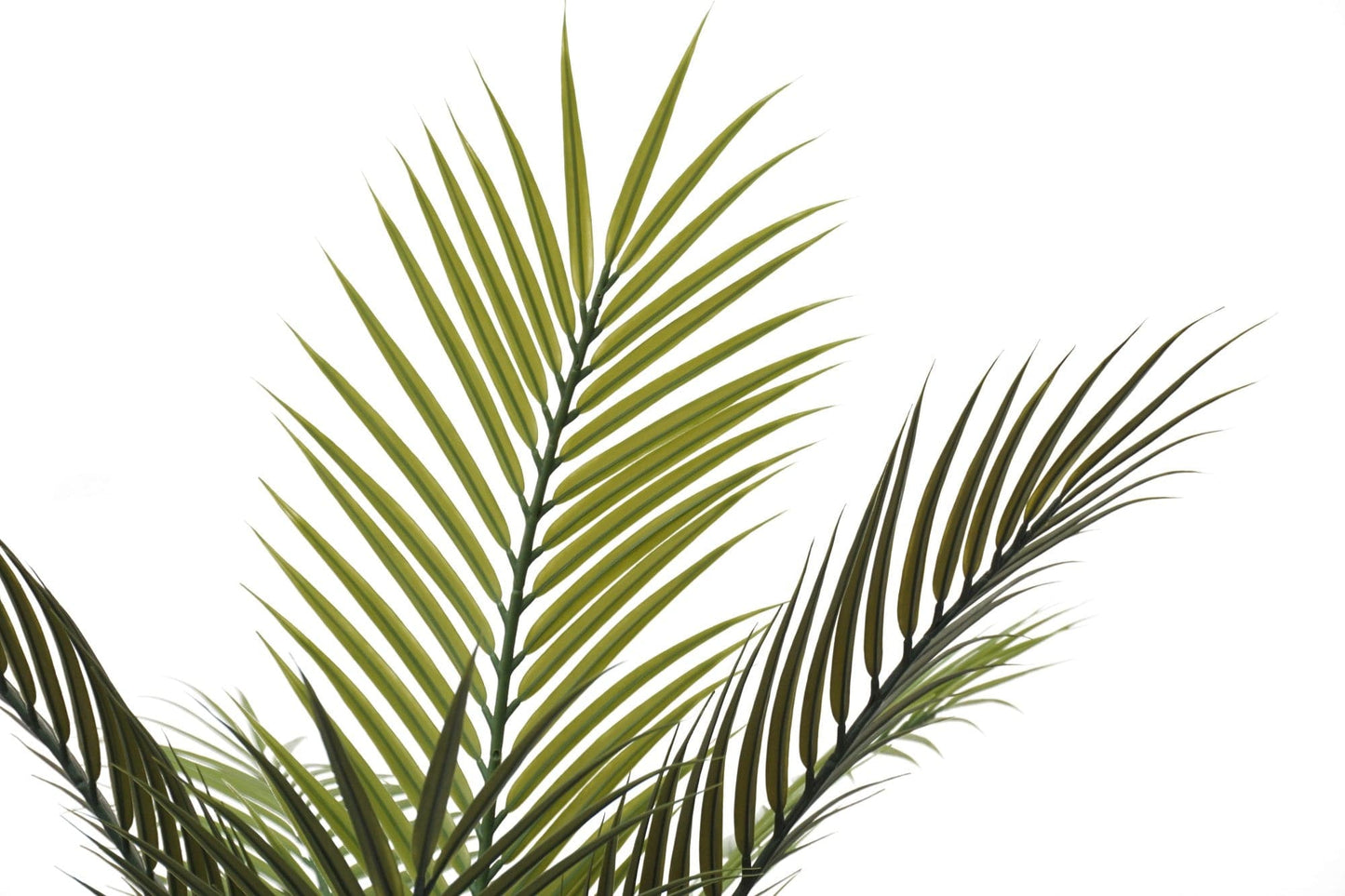 Artigwall® Nearly Natureal Areca Palm Plant Potted Houseplants 5ft-2Pack with 15 Trunks