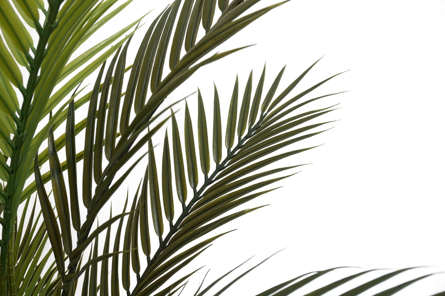 Artigwall® Nearly Natureal Areca Palm Plant Potted Houseplants 5ft-2Pack with 15 Trunks