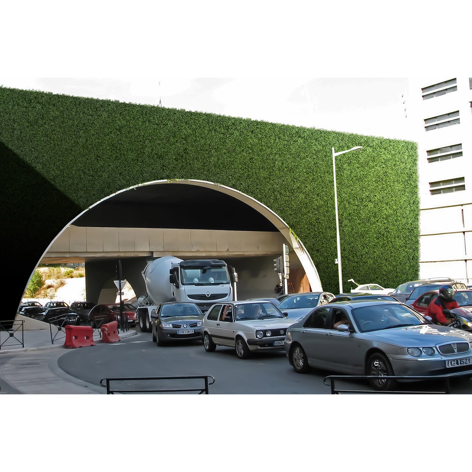 Artigwall 3D Green Wall used on bridge