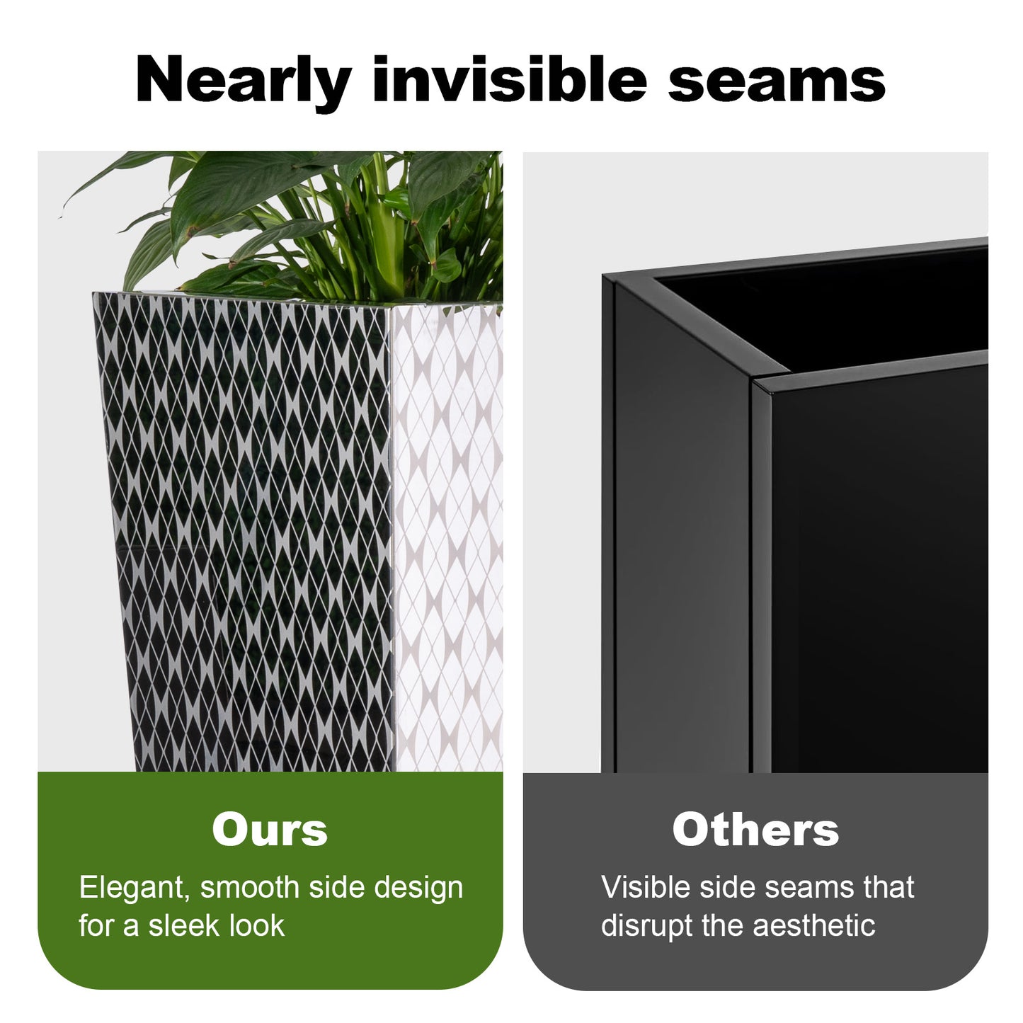 Nearly_invisible_seems_on_the_Tall_Tapered_Mirror_Plant_Pots_by_Artigwall