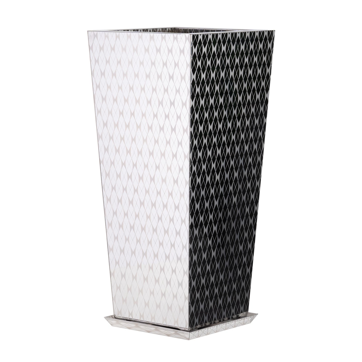 Tall Tapered Mirror Plant Pots by Artigwall
