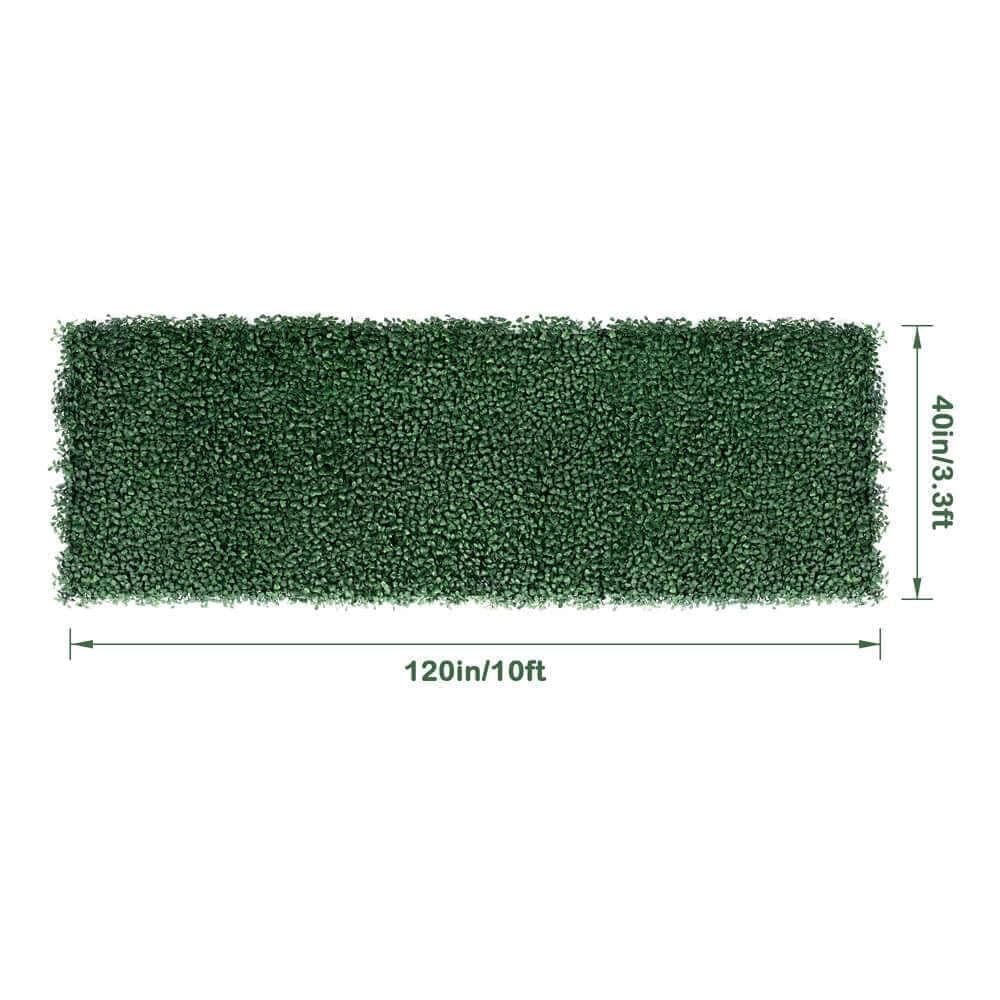 Artigwall artificial boxwood roll dimensions