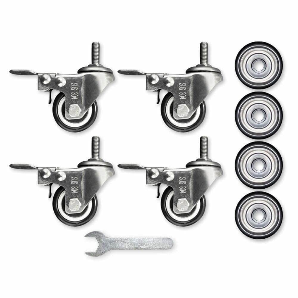 Heavy Duty Casters for Boxwood Hedge wall