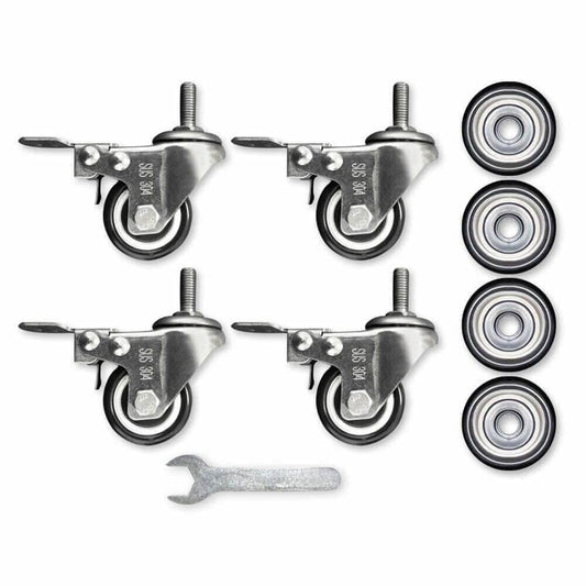 Heavy Duty Casters for Boxwood Hedge wall