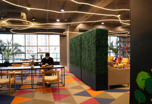 How to Use Artificial Hedge Panels in Your Business Space