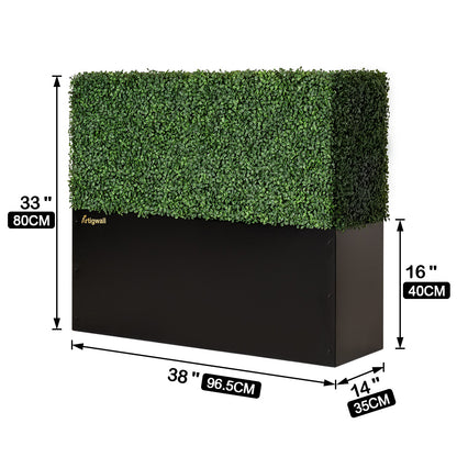 Artigwall® Artificial Boxwood Hedge Wall Generation III