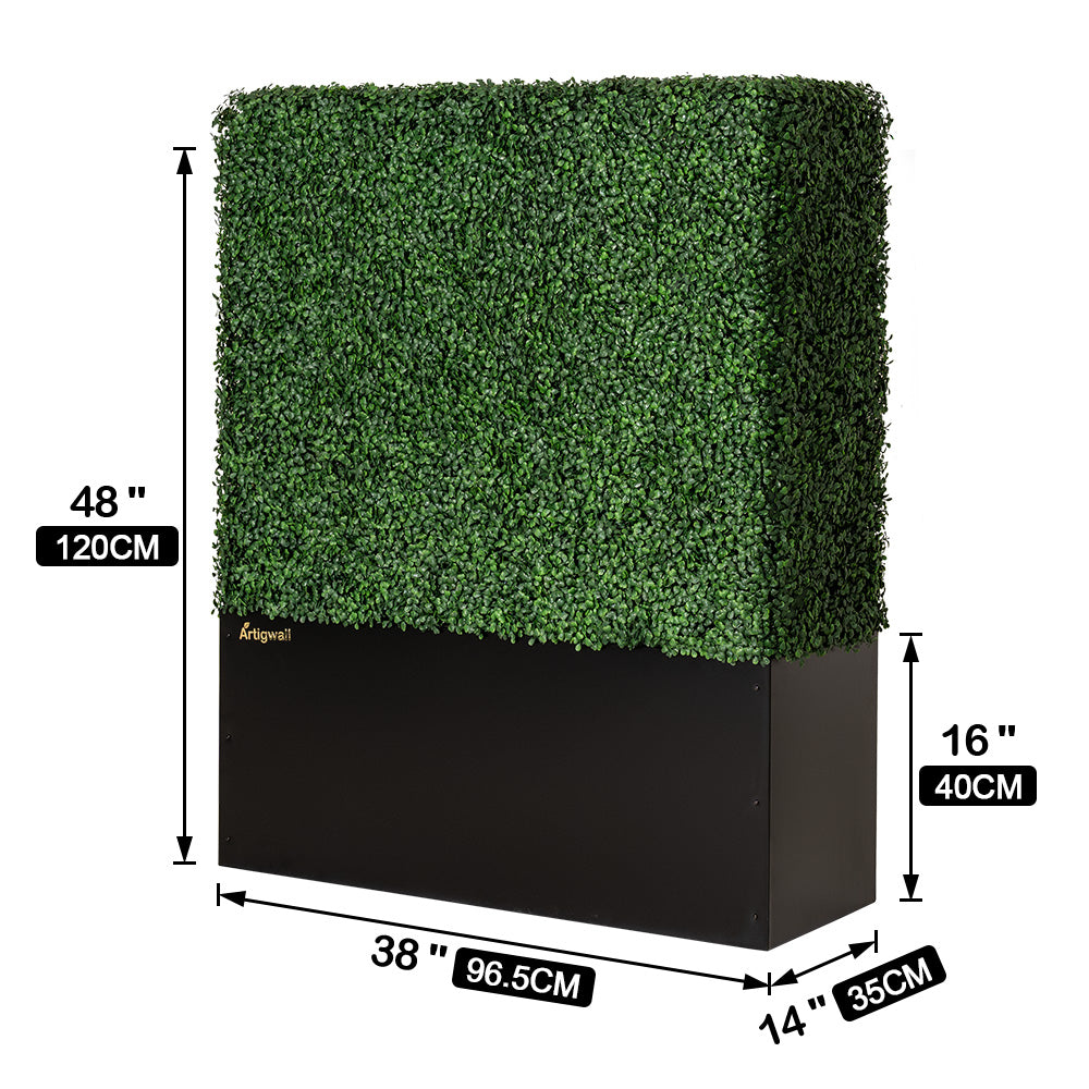 Artigwall® Artificial Boxwood Hedge Wall Generation III