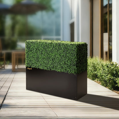 38x33_inch_dimensions_of_Artigwall_s_artificial_boxwood_hedge_with_planter_box