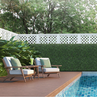 Artigwall 3D Green Wall near swimming pool