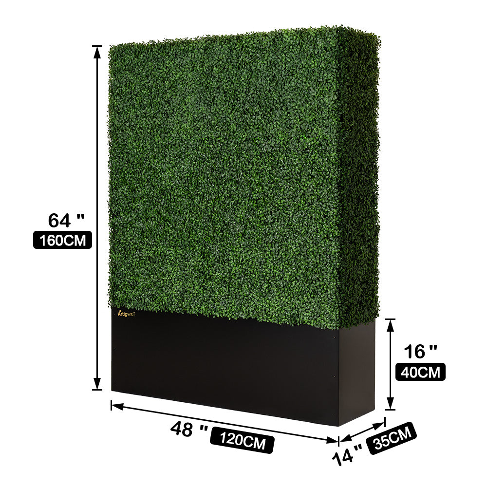 Artigwall® Artificial Boxwood Hedge Wall Generation III