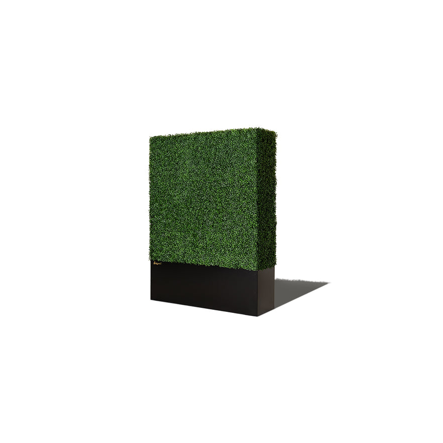 48-64 faux boxwood hedge wall