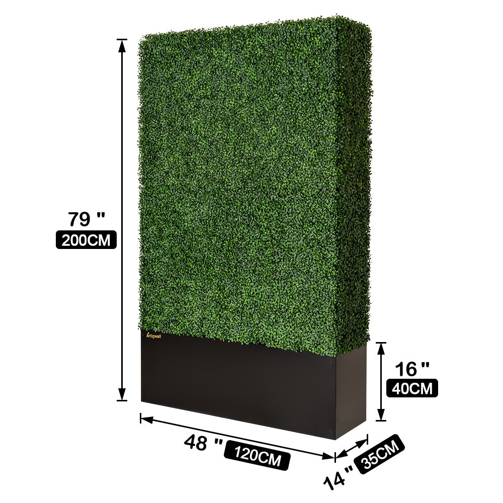 Artigwall® Artificial Boxwood Hedge Wall Generation III