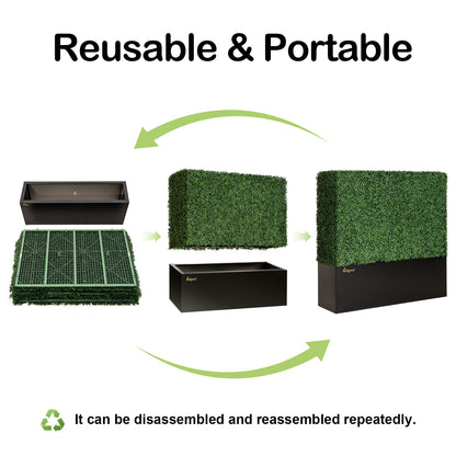 Artigwall® Artificial Boxwood Hedge Wall Generation III