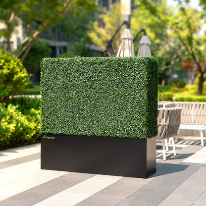 Artigwall® Artificial Boxwood Hedge Wall Front