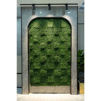 3D effect of the Artigwall 3D Green Wall