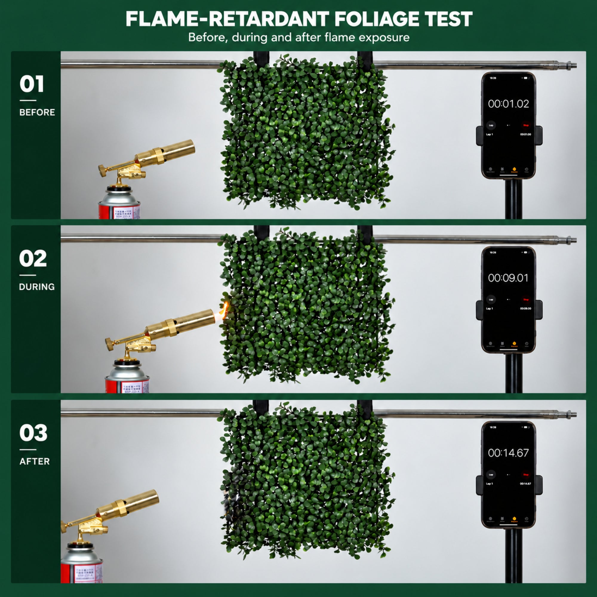 Artigwall® 40 inch Wide Artificial Boxwood Roll & Panel 32sqft/box