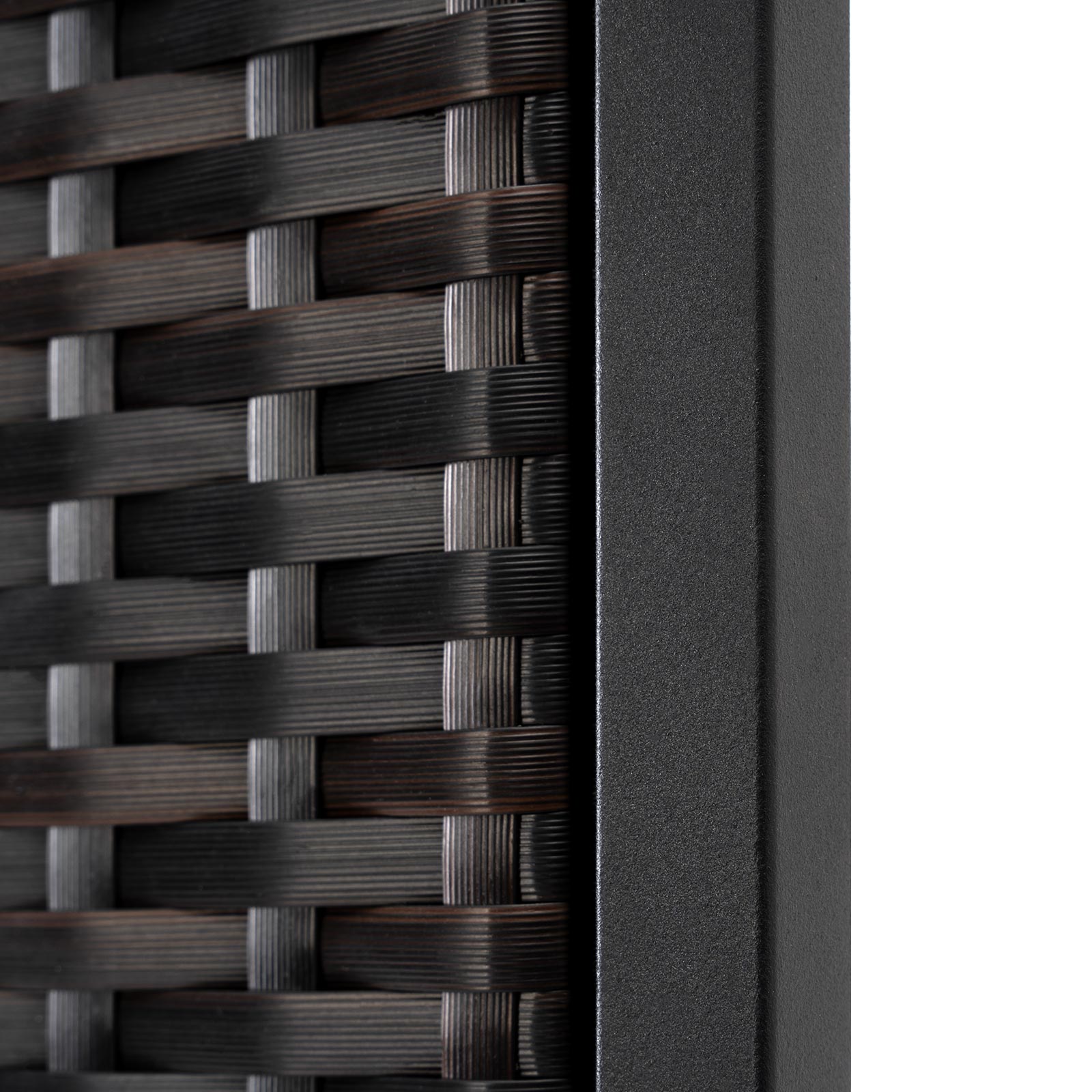 Black-Brown_rattan_privacy_screen_frame_details