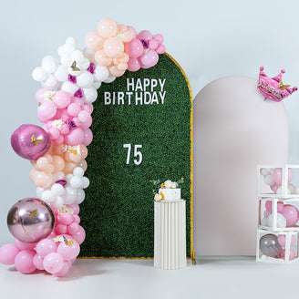 Chiara greenery wall backdrop set by Artigwall
