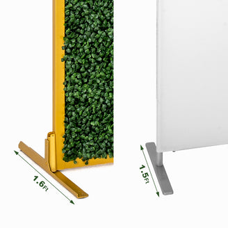 Artigwall Chiara greenery wall backdrop footer dimensions