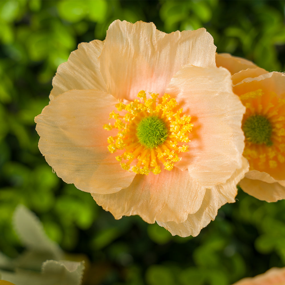 Artificial Flower Wall Panel, Green Hedge Floral Mix Wedding Backdrop