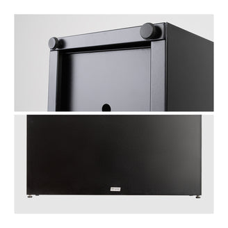 Artigwall Large Rectangular Black Metal Planter Box, 30