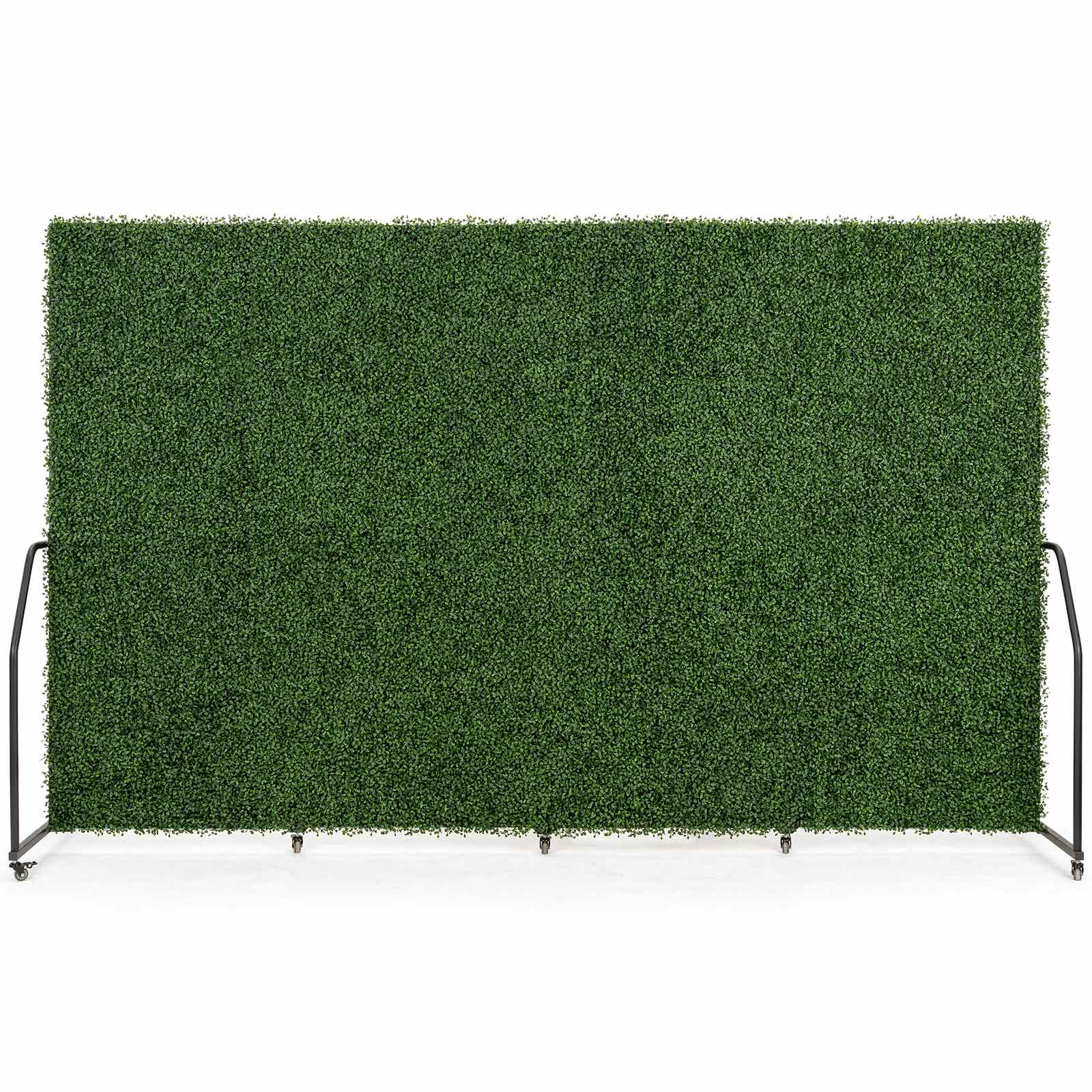 Folding Boxwood Backdrop Room Divider, Portable Double-Sided Privacy Screen