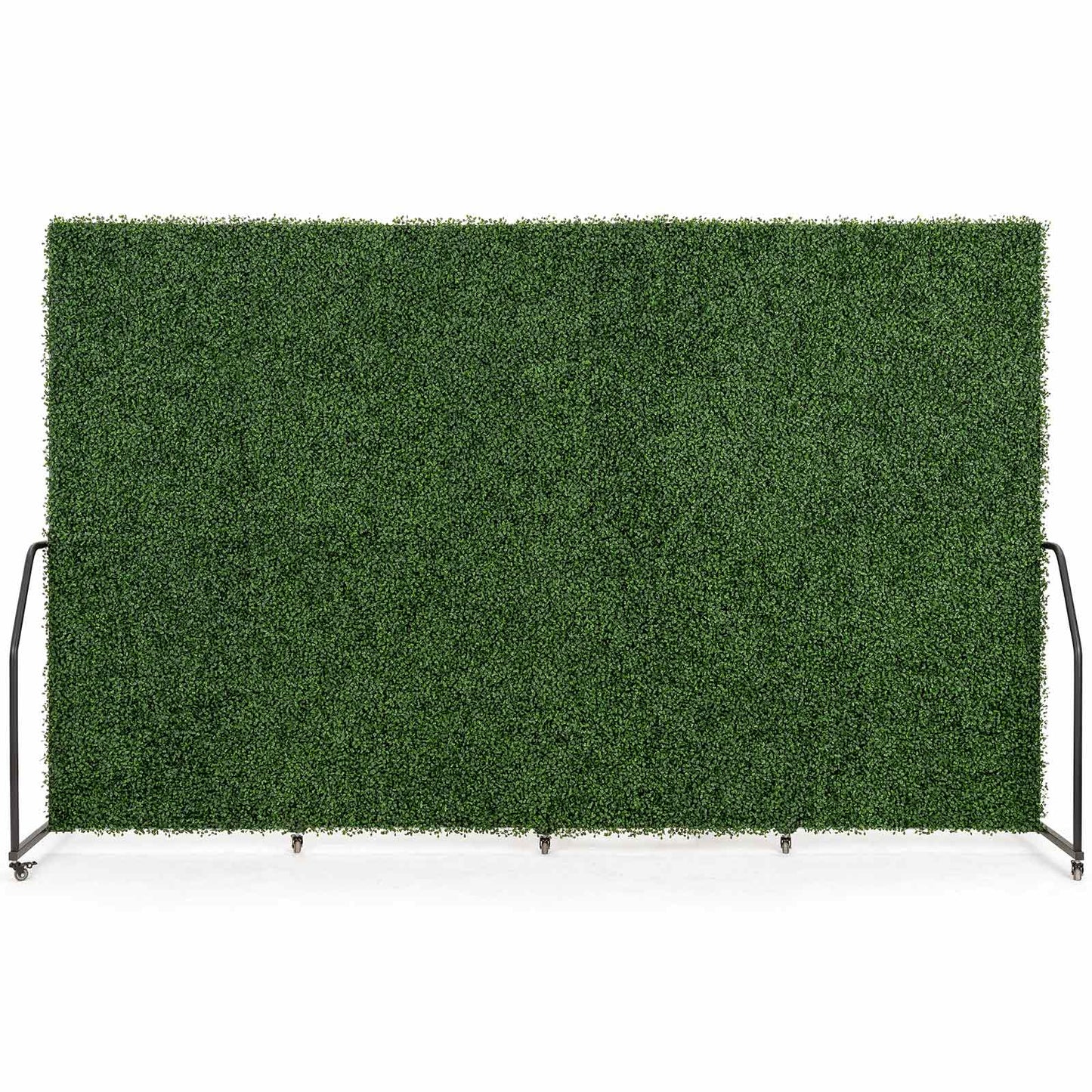 Folding Boxwood Backdrop Room Divider, Portable Double-Sided Privacy Screen