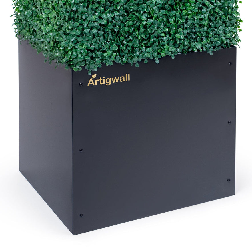 artificial boxwood topiary tree base