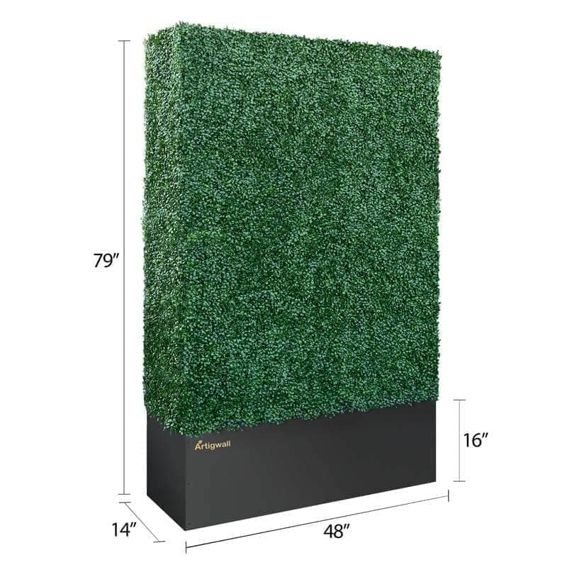 48-79-size artificial hedge screening