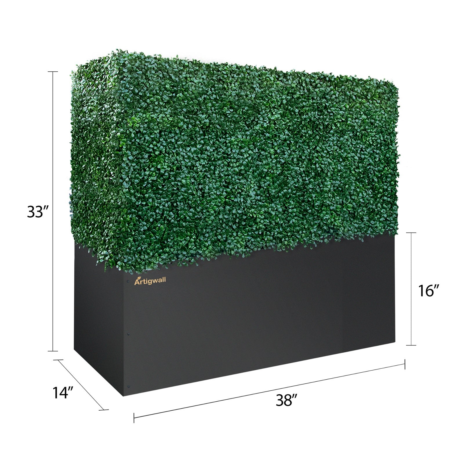 33 inches hedge wall mini