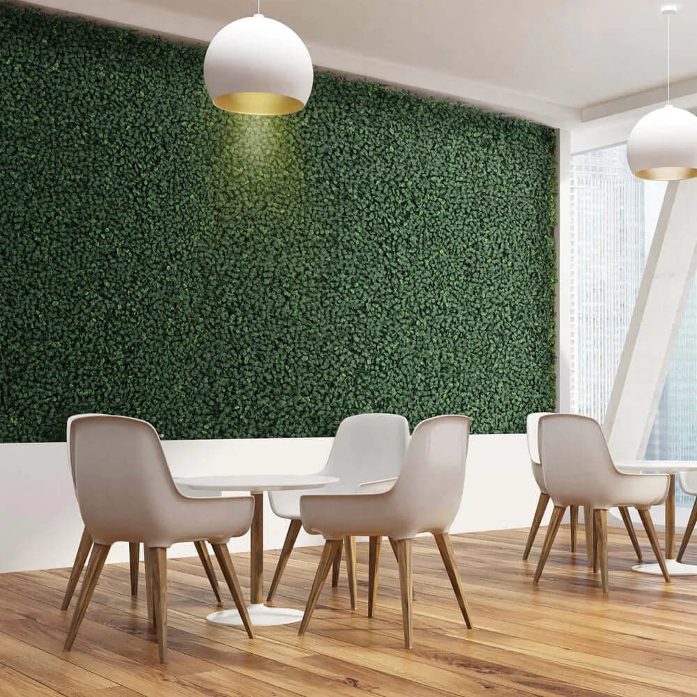Boxwood Color Pvc Panel Artificial Boxwood Panels & Artificial Hedge Rolls | Artigwall